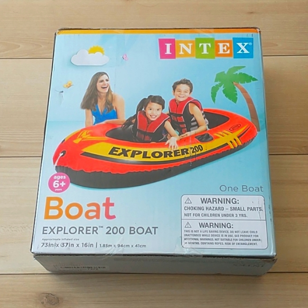 New in box explorer 200 boat